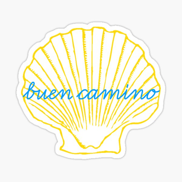 buen camino de santiago Pegatina