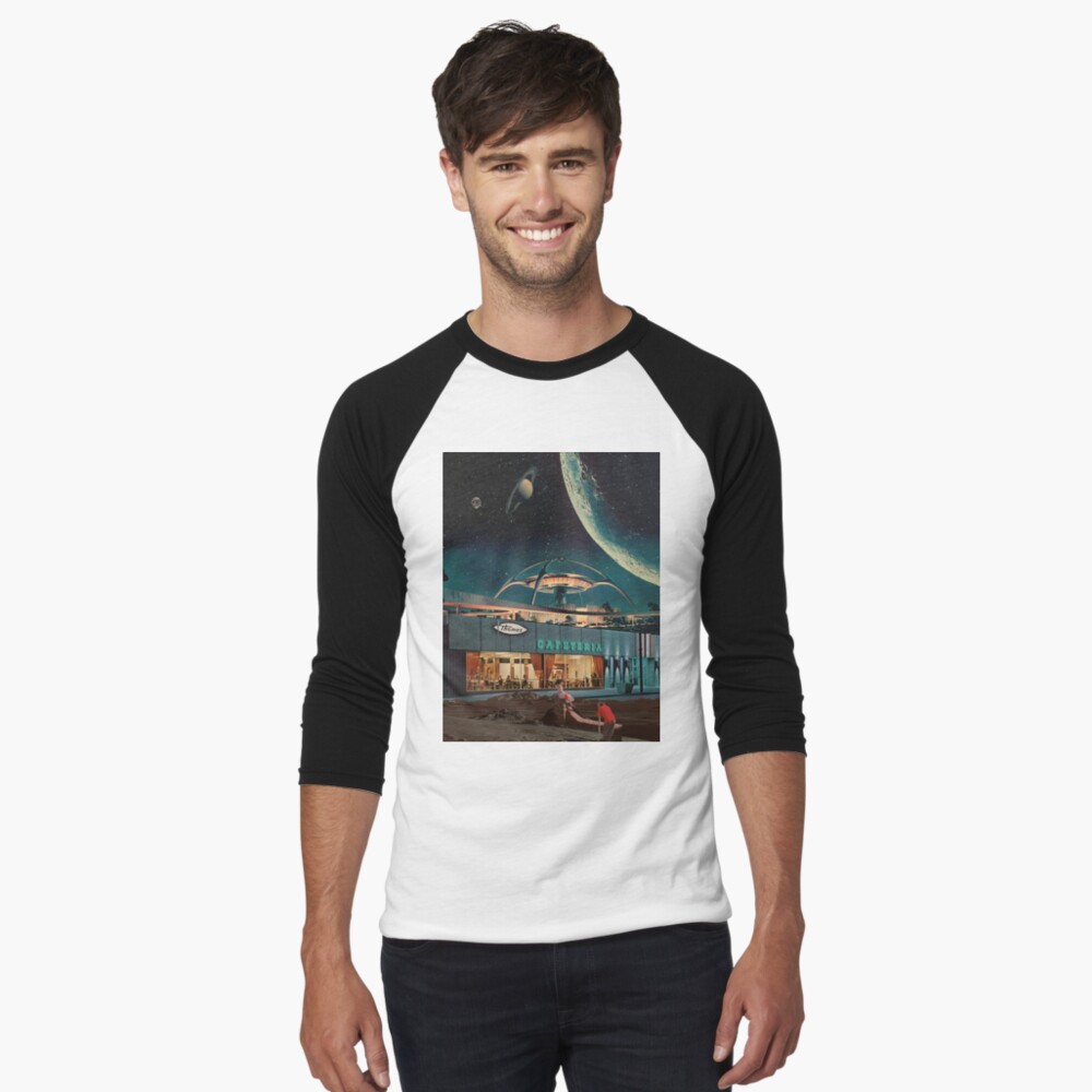Item preview, Baseball ¾ Sleeve T-Shirt designed and sold by FrankMoth.