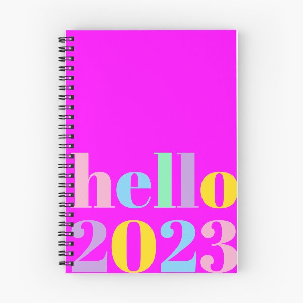 Item preview, Cute magenta hello 2023 designed and sold by AnnaEleCreate.