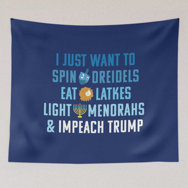 Item preview, Impeach Trump for Hanukkah : Funny Chanukah designed and sold by mindeverykind.