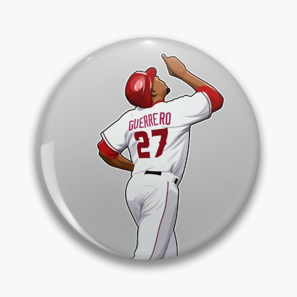 Vlad Guerrero #27 Hits Homerun Sticker for Sale by CheessHead