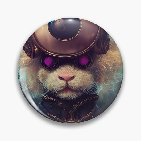 Item preview, Anthropomorphic Cyberpunk Rabbit  designed and sold by MimozaStudio.
