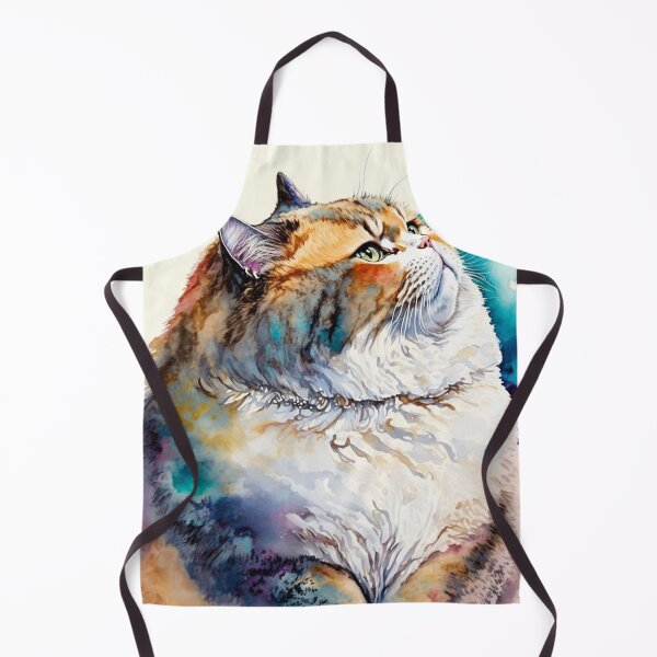 Item preview, Chonk cat watercolor 02 designed and sold by printiesart.