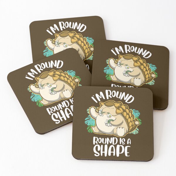 Item preview, I'm Round. Round Is A Shape. - Ankylosaurs designed and sold by The magic  Yellow bus.