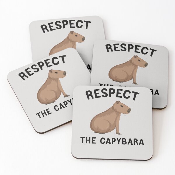 Item preview, Respect The Capybara Funny Capybara Men Women Kids Cavy designed and sold by Sarah38.
