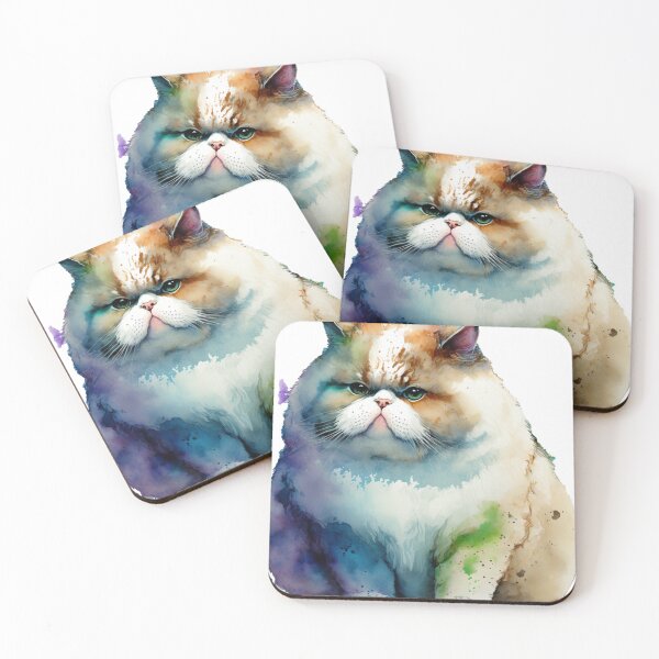Item preview, Chonk cat watercolor 03 designed and sold by printiesart.