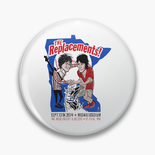 Item preview, The Replacements Midway Stadium Concert Tour Vintage designed and sold by JohnathaPhillip.