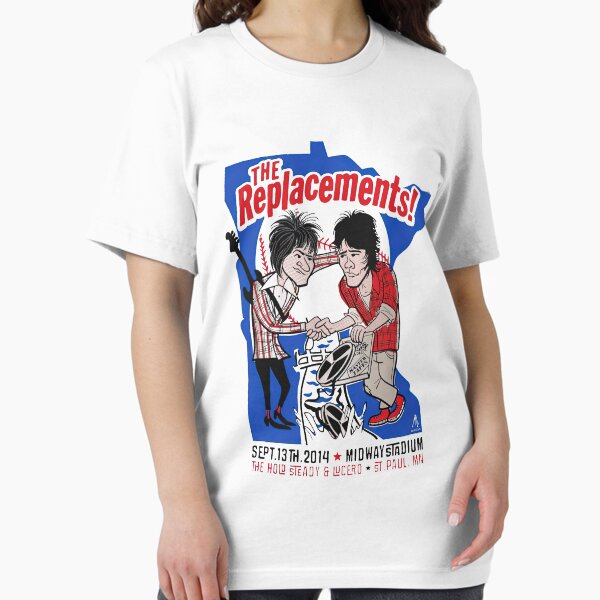Vista previa del artículo con la obra «Gira de conciertos del estadio Midway de The Replacements», diseñado y vendido por JohnathaPhillip.