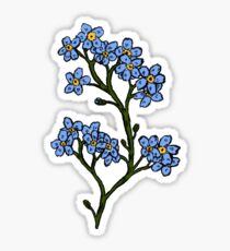 Forget-Me-Not Sticker