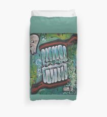 Bad Breath? Duvet Cover