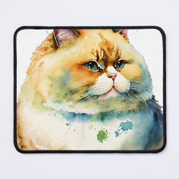 Item preview, Chonk cat watercolor 05 designed and sold by printiesart.
