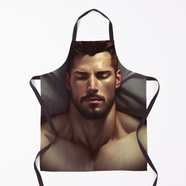 Item preview, Sleeping Hunk With Beautiful and Glowing Skin designed and sold by withdiamonds.