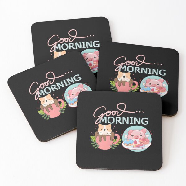 Item preview, Good morning cute wishes  designed and sold by Season's  Store.