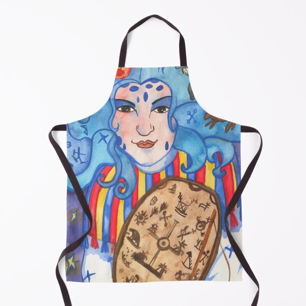 Item preview, Juksakka Saami Goddess Of Hunt designed and sold by Niina Niskanen.