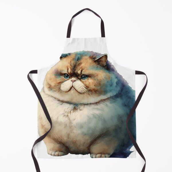 Item preview, Chonk cat watercolor 07 designed and sold by printiesart.