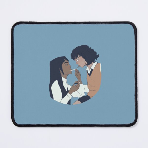 Item preview, pretty private school girls smoking a cigarette <3 designed and sold by llunardream.
