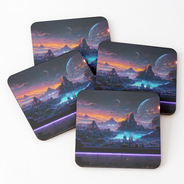 Item preview, Futuristic Scene designed and sold by piXn-.