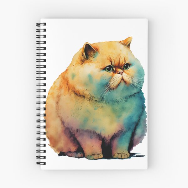 Item preview, Chonk cat watercolor 08 designed and sold by printiesart.