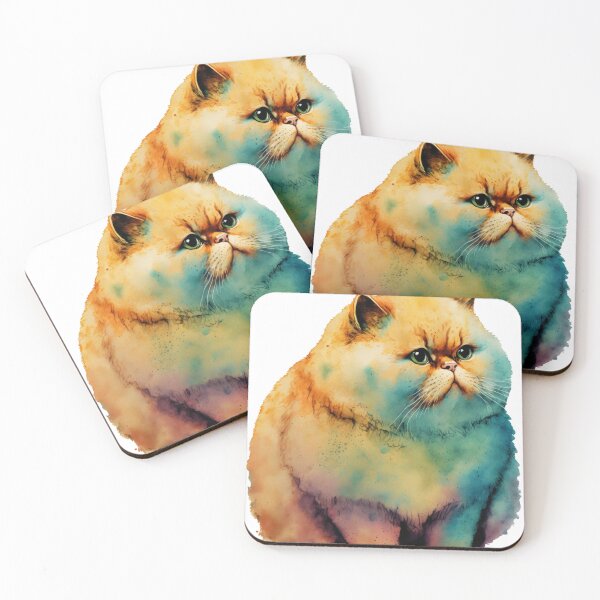 Item preview, Chonk cat watercolor 08 designed and sold by printiesart.
