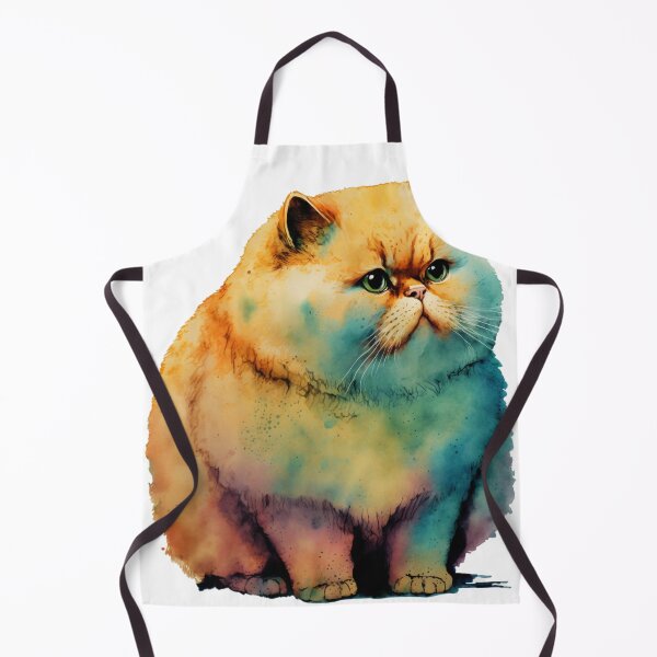 Item preview, Chonk cat watercolor 08 designed and sold by printiesart.