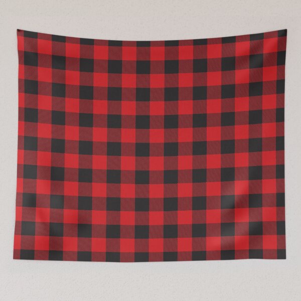 Item preview, Red buffalo check designed and sold by Laura Wright.