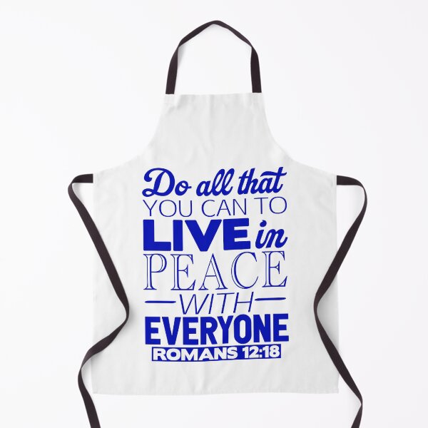 Item preview, Live In Peace With Everyone - Romans 12:18 designed and sold by plushism.