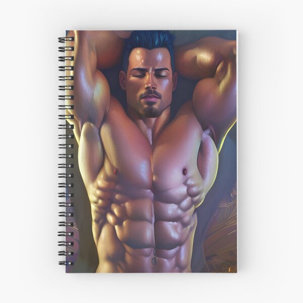 Item preview, Sleeping Hunk Relaxing in Bed  designed and sold by withdiamonds.