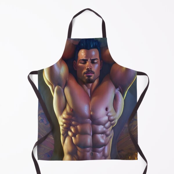 Item preview, Sleeping Hunk Relaxing in Bed designed and sold by withdiamonds.