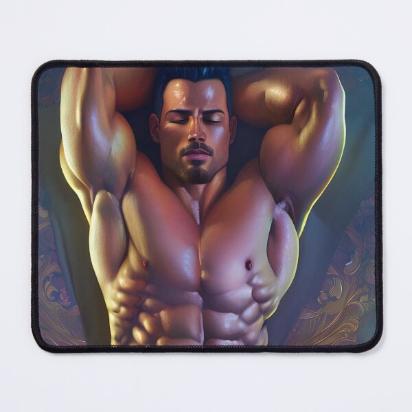 Item preview, Sleeping Hunk Relaxing in Bed  designed and sold by withdiamonds.