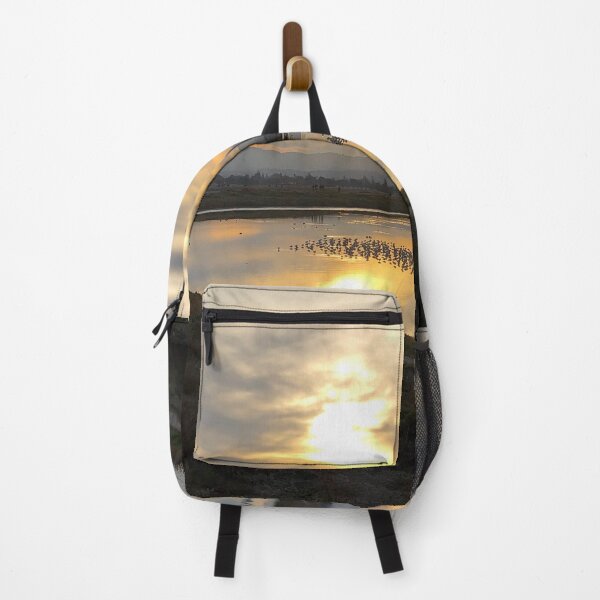 Item preview, Wetland Birds at Sunset Photograph designed and sold by Synteny.