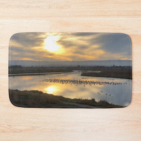 Item preview, Wetland Birds at Sunset Photograph designed and sold by Synteny.