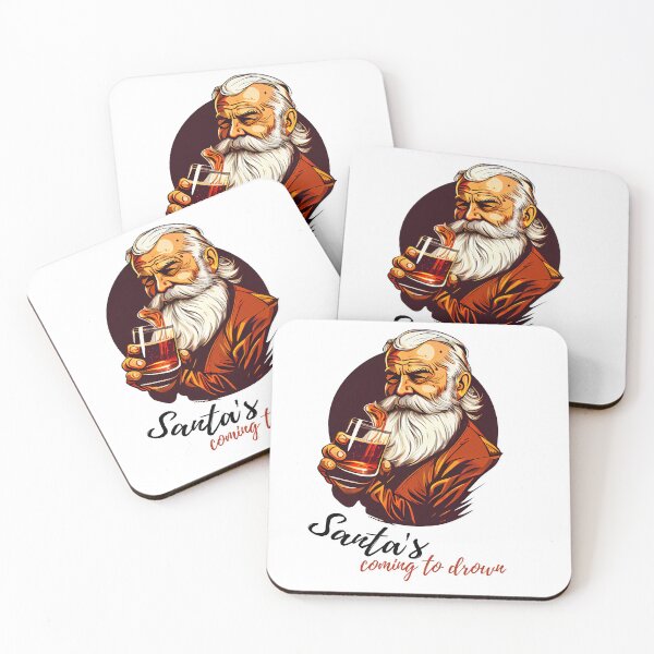 Item preview, Santa's drinking club designed and sold by MrBeerholder.