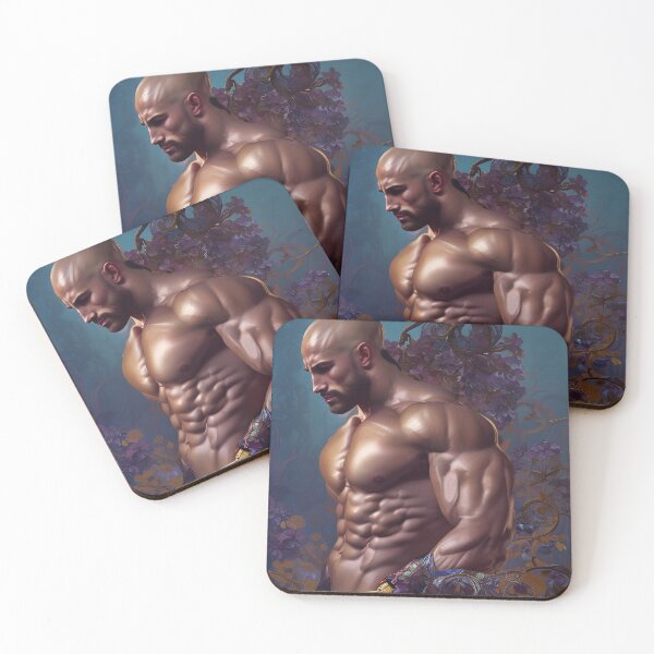 Item preview, Sad Hunk With Stunning Floral Pattern designed and sold by withdiamonds.