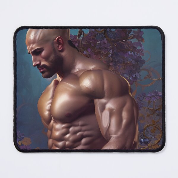 Item preview, Sad Hunk With Stunning Floral Pattern designed and sold by withdiamonds.