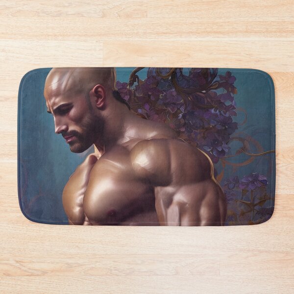 Item preview, Sad Hunk With Stunning Floral Pattern designed and sold by withdiamonds.