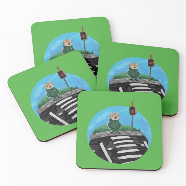 Item preview, Slav dog going on a morning walk (Green) designed and sold by NootDealer.