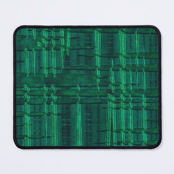 Item preview, Abstract Green Metal Matrix Pattern designed and sold by Xarah.