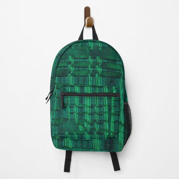 Item preview, Abstract Green Metal Matrix Pattern designed and sold by Xarah.