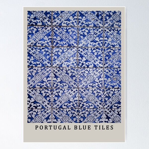 Item preview,   Blue Traditional Portuguese tiles,Portugal tiles, Portuguese ceramic tiles, vintage portuguese tiles, designed and sold by Tamas Das.