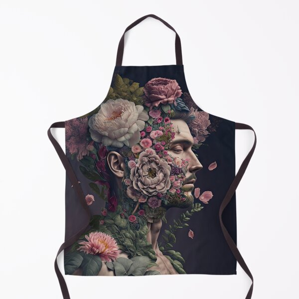 Artikelvorschau, Digital created sexy man covered with flowers in fineart look entworfen und verkauft von mrlongfield.