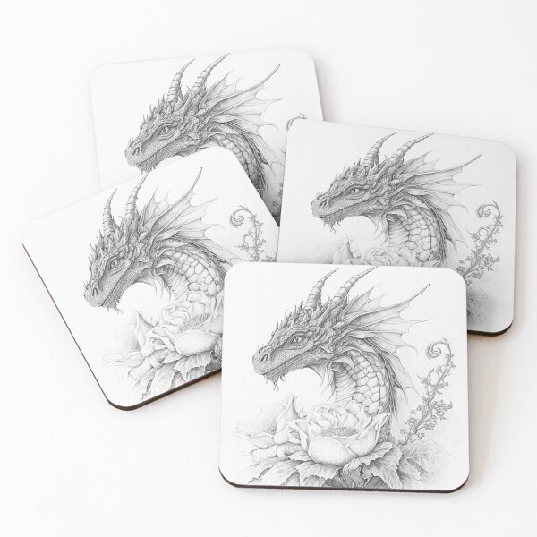 Item preview, dragon flowers violence aesthetics designed and sold by moon1999.