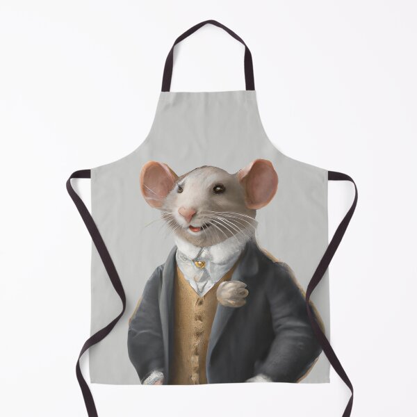 Item preview, Sir mouse, old masters animal portrait, dapper mouse, funny mouse illustration, mouse art, mouse sketch, watercolor mouse, nursery animal art designed and sold by Artsareus.
