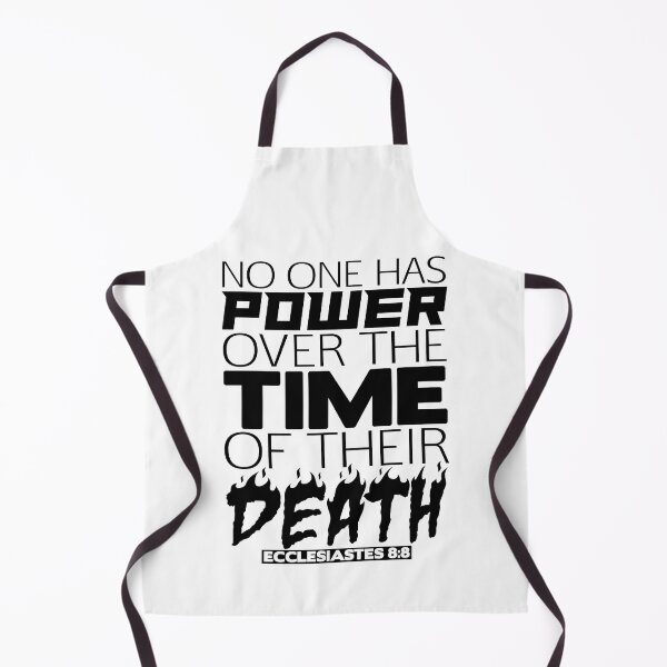 Item preview, No One Has Power Over Death - Ecclesiastes 8:8 designed and sold by plushism.