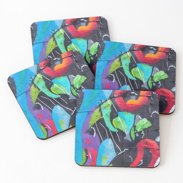 Item preview, Artistic street art, graffiti urban art texture wallpaper designed and sold by patterncrow.