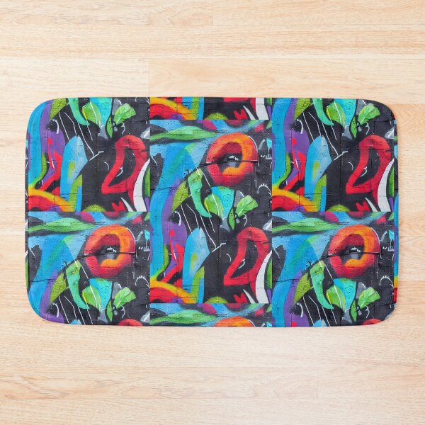 Item preview, Artistic street art, graffiti urban art texture wallpaper designed and sold by patterncrow.