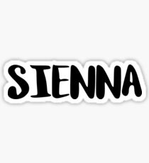Sienna Sticker