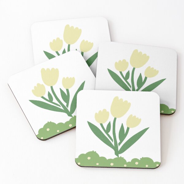 Item preview, Tulips in a green field designed and sold by Tervezek.