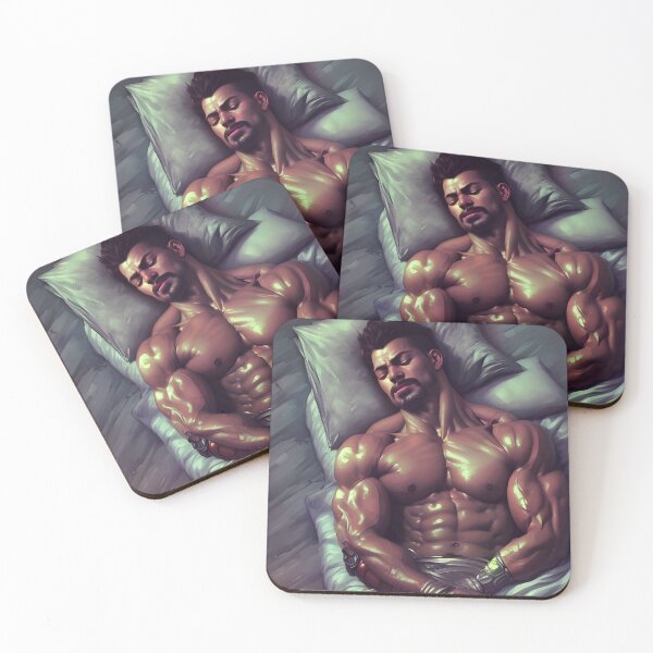 Item preview, Warrior Hunk Sleeping designed and sold by withdiamonds.