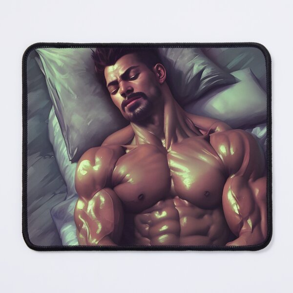 Item preview, Warrior Hunk Sleeping designed and sold by withdiamonds.