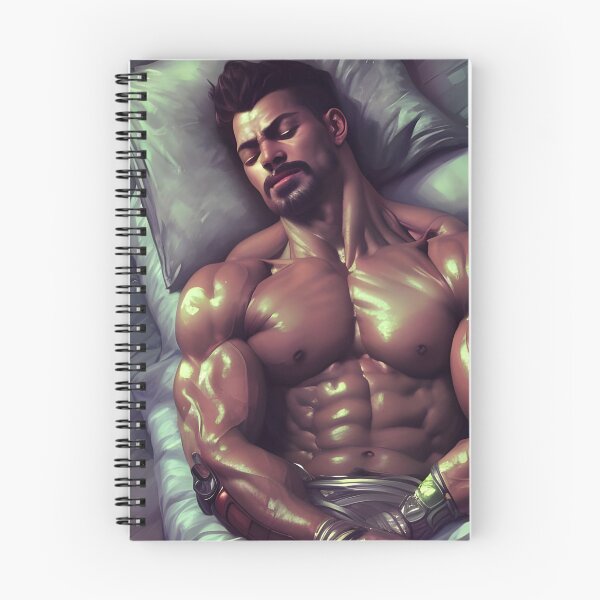 Item preview, Warrior Hunk Sleeping designed and sold by withdiamonds.